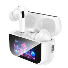 Бездротові Bluetooth навушники HOCO EW79 Bright true wireless ANC touch screen BT 5.4 White