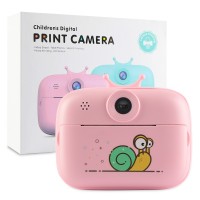 Дитячий фотоапарат моментального друку Print Camera S1 Pink