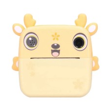 Дитячий фотоапарат моментального друку Deer Print Camera Y72 Yellow
