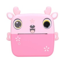 Дитячий фотоапарат моментального друку Deer Print Camera Y72 Pink