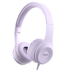 Дротові навушники HOCO W21 Graceful charm wire control headphones Purple