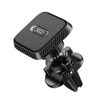 Автомобільний тримач XO C123 Air outlet square magnetic bracket Black