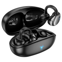 Бездротові Bluetooth навушники HOCO EW57 Auspicious clip-on true wireless headset BT 5.3 Black