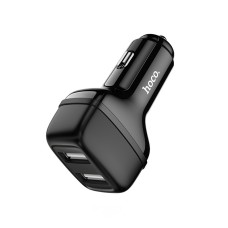 Автомобільний зарядний пристрій Hoco Z36 Leader 2USB 2.4A Black