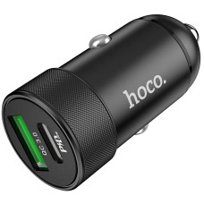 Автомобільний зарядний пристрій Hoco Z32B Speed Up 20W Black
