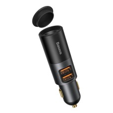 Автомобільний зарядний пристрій Baseus Share Together Fast Charge Car U U 120W Black CCBT-D0G