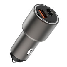 Автомобільний зарядний пристрій WiWU PC100 Fast Charging Supported Car Charger 36W Grey