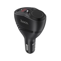 Автомобільний зарядний пристрій розгалужувач Hoco Z34 Thunder Power Cigarette Lighter Black