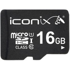 Карта пам'яті microSDHC 16Gb ICONIX (Class 10) + Adapter SD