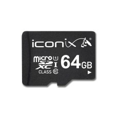 Карта пам'яті microSDHC 64Gb ICONIX (Class 10) + Adapter SD