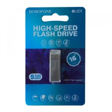 флеш USB BOROFONE BUD1 Nimble High Speed 16Gb Silver