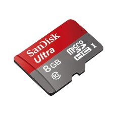 Карта пам'яті microSDHC 8Gb SanDisk Ultra U-1 (Class 10) (80Mb/s) + Adapter SD