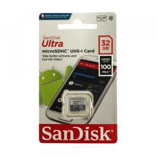 Карта пам'яті microSDHC 32Gb SanDisk Ultra A1 (Class 10) (100Mb/s)