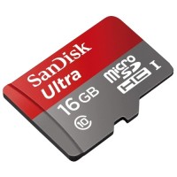 Карта пам'яті microSDHC 16Gb SanDisk Ultra UHS-1 (Class 10) (80Mb/s)