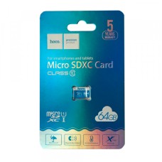 Карта пам'яті microSDHC HOCO 64Gb TF High Speed Class 10