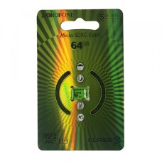 Карта пам'яті microSDHC BOROFONE 64 Gb TF High Speed Class 10