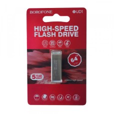 флеш USB BOROFONE BUD1 Nimble High Speed 64Gb Silver