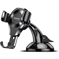 Автомобільний тримач Baseus Osculum Type Gravity Car Mount Black SUYL-XP01