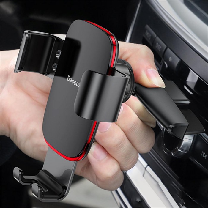 Автомобільний утримувач Baseus Metal Age Gravity Car Mount для CD Black SUYL-J01