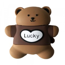 Чохол для AirPods BIG HERO BEAR LUCKY Brown