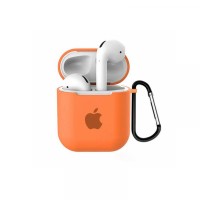 Чохол для AirPods SILICONE CASE Orange