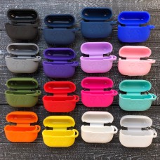 Чохол AirPods Pro Case силіконовий Slim (2в1) (+карабін) тех.пак