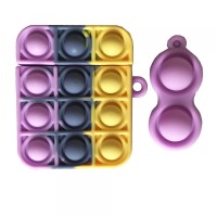 Чохол для AirPods Silicone 1/2 POP IT №1