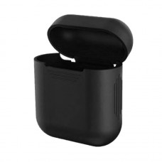 Чохол для AirPods силіконовий SLIM тех.пак Black