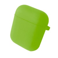Чохол для AirPods 1/2 SILICONE CASE/MICROFIBER Party green