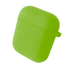Чохол для AirPods 1/2 SILICONE CASE/MICROFIBER Party green