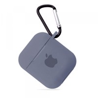 Чохол для AirPods SILICONE CASE Lavander grey