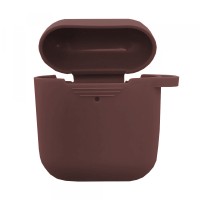 Чохол для AirPods силіконовий SLIM тех.пак Brown