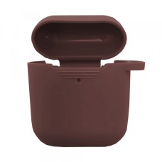 Чохол для AirPods силіконовий SLIM тех.пак Brown