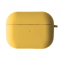 Чохол для AirPods PRO SILICONE CASE/MICROFIBER Yellow
