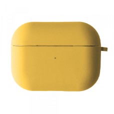 Чохол для AirPods PRO SILICONE CASE/MICROFIBER Yellow