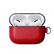 Чохол для AirPods PRO LEATHER CASE Red