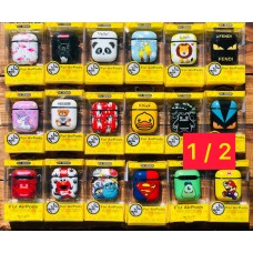 Чохол AirPods 1/2 silicone print design