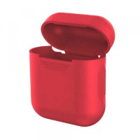 Чохол для AirPods силіконовий SLIM тех.пак Pink citrus