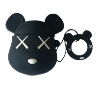 Чохол для AirPods BIG HERO KAWS MOUSE Black