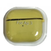 Чохол для AirPods 3 SILICONE CASE/MICROFIBER Yellow