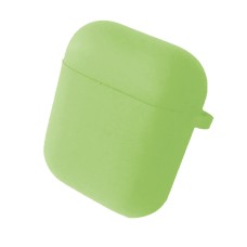 Чохол для AirPods 1/2 SILICONE CASE/MICROFIBER Pistachio