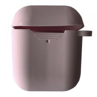 Чохол для AirPods силіконовий SLIM тех.пак Light cream