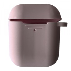 Чохол для AirPods силіконовий SLIM тех.пак Light cream