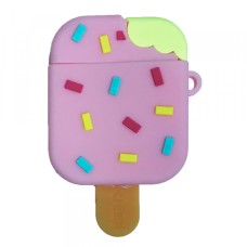 Чохол для AirPods BIG HERO ICE CREAM Pink
