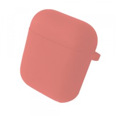 Чохол для AirPods 1/2 SILICONE CASE/MICROFIBER Pink