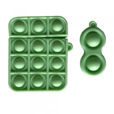 Чохол для AirPods Silicone 1/2 POP IT Mint