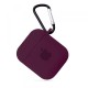 Чохол для AirPods SILICONE CASE Marsala