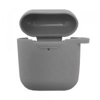 Чохол для AirPods силіконовий SLIM тех.пак Lavander grey