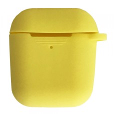 Чохол для AirPods силіконовий SLIM тех.пак Canary yellow