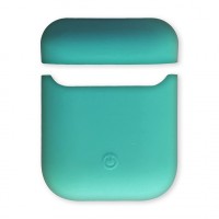 Чохол для AirPods Silicon Case Slim BOX Mint green